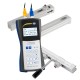 TDS 100HSH - Débitmètre portable à ultrasons avec capteurs DN 15 et DN50 - PCE Instruments
