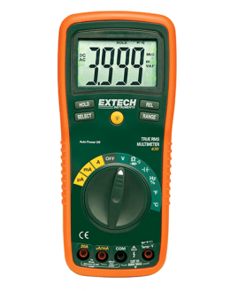 Multimeter with bag 11 functions 750VAC /1000VDC TRMS EXTECH EX430