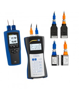 TDS 100HS - Débitmètre portable à ultrasons pour tuyaux de 20 à 108 mm - PCE Instruments