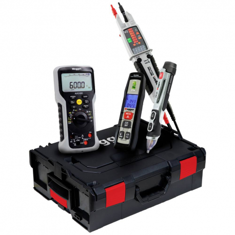 ELECTRO-KIT-1 - Kit outils électricien - Mallette Sortimo Box - MEGGER -  Distrimesure
