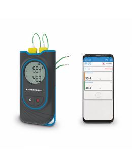 SI-TT3 Thermomètre 2 voies température thermocouple K - Kimo