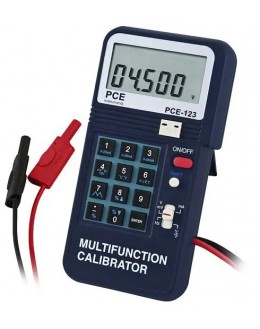 PCE-123 -Multimètre / Calibrateur de process, température K, J, E, T - PCE INSTRUMENTS