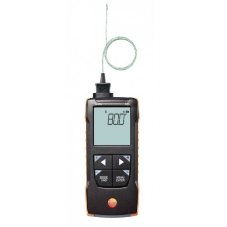 TESTO 922 - Thermomètre 2 voies - Mesure de température différentielle - -50 à 1 000 °C - 0563 0922