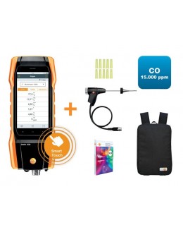 testo 300 initial - Analyseur de combustion (O2, CO jusqu’à 4 000 ppm) 0564 3002 95