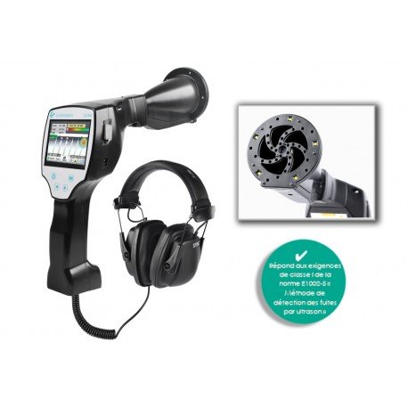 LD500 - Détecteur de fuite par ultrason avec caméra - CS INSTRUMENTS