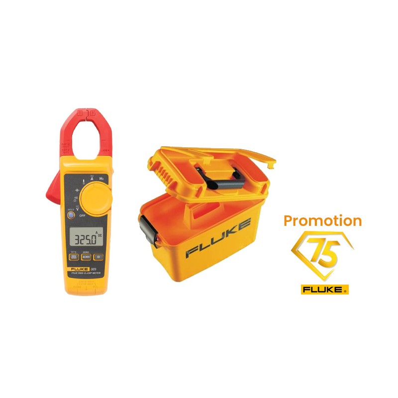 Fluke 325 Pince multimètre TRMS avec mesure de température - AC/DC