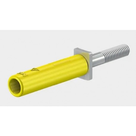 A-SLK4-RS -Adaptateur avec embout fileté 4 mm, 1000V CAT II, 25A - Staubli