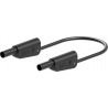 SLK-4A-F25 - Cordon de mesure PVC 2,5 mm² - Or - 1000V - Cat II / 600 V Cat III - Staubli