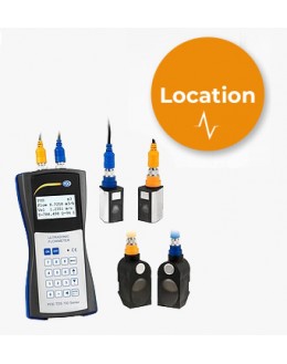 Location débitmètre portable à ultrasons TDS 100HSH - Capteurs DN 15 et DN50