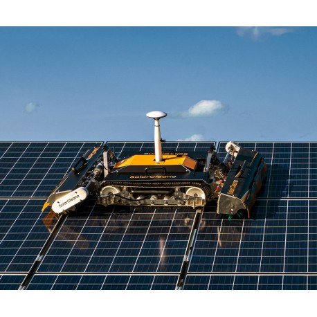 F1A - Robot de nettoyage autonome pour panneaux solaires - 1000 m²/h à sec - SOLARCLEANO