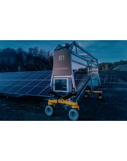 B1 - Solar Bridge - Robot de nettoyage de fermes solaires - 6000 m²/h - SOLARCLEANO