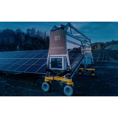 B1 - Solar Bridge - Robot de nettoyage de fermes solaires - 6000 m²/h - SOLARCLEANO