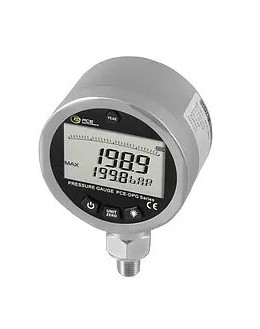 DPG 3 - Manomètre -1 à 3 bar - Contrôleur de pression relative - PCE INSTRUMENTS