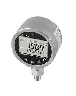 Manomètre Numérique Pneu 200 PSI - Écran LED, 4 Unités (PSI/bar/kpa/kg/cm²), Buse Cuivre, étui Protecteur