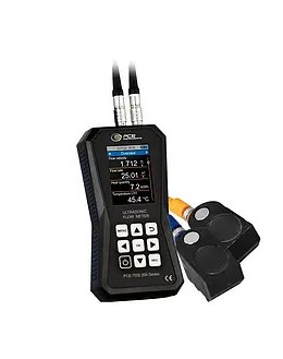 TDS 200 M / 200+M - Débitmètre portable à ultrasons avec capteurs DN 50 à 700 - Fonction température - PCE Instruments