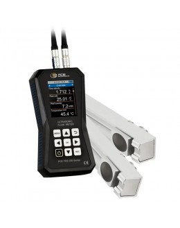 TDS 200+ L - Débitmètre portable à ultrasons avec capteurs DN 300 à 6000 - Fonction température - PCE Instruments