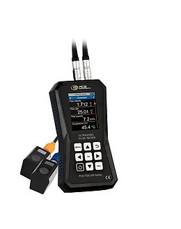 TDS 200+ L - Débitmètre portable à ultrasons avec capteurs DN 300 à 6000 - Fonction température - PCE Instruments