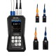 TDS 200+ SM - Débitmètre portable à ultrasons avec capteurs S et M - Fonction température - PCE Instruments
