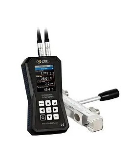 TDS 200+ L - Débitmètre portable à ultrasons avec capteurs DN 300 à 6000 - Fonction température - PCE Instruments