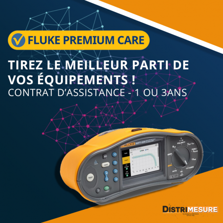 Programme d´assistance Fluke Premium Care 1 ou 3 ans pour SMFT-1000 - Analyseur de courbe IV