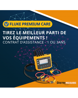 Programme d´assistance Fluke Premium Care 1 ou 3 ans pour série 173x - Analyseur de réseaux