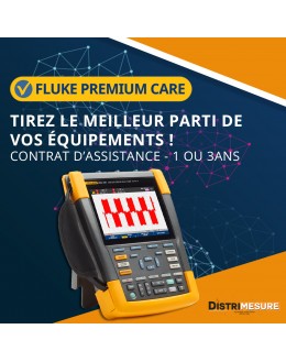 Programme d´assistance Fluke Premium Care 1an pour SMFT-1000 - Analyseur de courbe IV