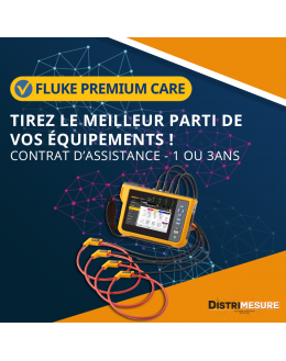 Programme d´assistance Fluke Premium Care 1an pour SMFT-1000 - Analyseur de courbe IV