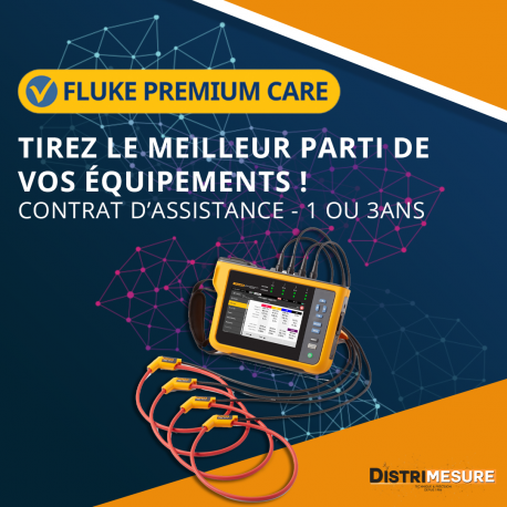 Programme d´assistance Fluke Premium Care 1 ou 3 ans pour série 177x - Analyseur de réseaux