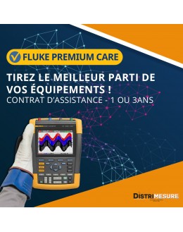 Programme d´assistance Fluke Premium Care 1 ou 3 ans pour série 190 - Oscilloscope portable