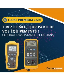 Programme d´assistance Fluke Premium Care 1 ou 3 ans pour série 71x - Calibrateur de pression