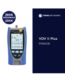 VDV II PLUS - Testeur de câblage - TREND NETWORKS - R158008