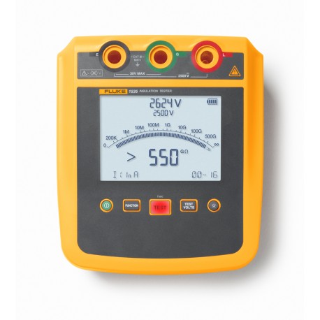 FLUKE 1535 - Testeurs de résistance d´isolement 2500V et mégohmmètres - FLUKE