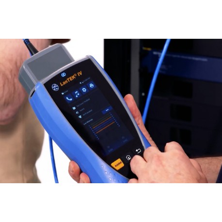 R163030 - LanTEK IV-Lite 500 - 500MHz Certifier - Cat. 6A / Class EA and below - TREND NETWORKS