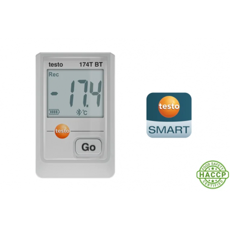 174 T BT - Mini enregistreur d'humidité et température -20° à 70°C- Logger - TESTO
