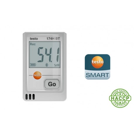 174 H BT - Mini enregistreur d'humidité et température -20° à 70°C- Logger - TESTO