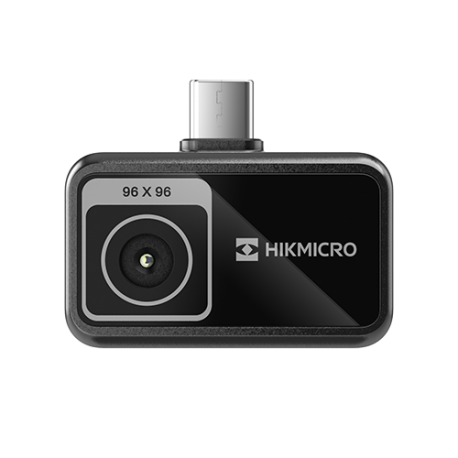 MiniE – Caméra thermique 9216 pixels (-20°C à 400°C) 1,35mm focale pour smartphone – HIKMICRO