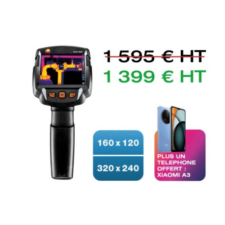 TESTO 865 - caméra thermique 160x120 pixels - 0560 8650