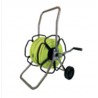 HRM400-8-AS-PRO-HIVIZ – Metal hose reel on wheels with HIVIZ 8mm / 100 m hose
