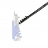 OVA8 6.70 m carbon telescopic pole – Rotating brush attachment – Streamline