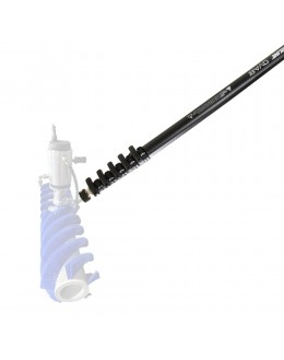 OVA8 6.70 m carbon telescopic pole – Rotating brush attachment – Streamline