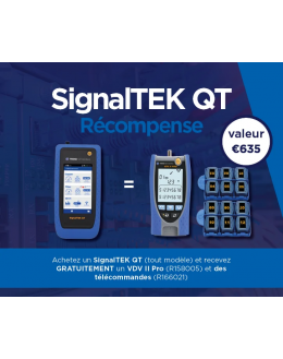 Signaltek CT - Qualificateur de réseaux