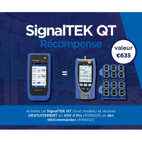 Signaltek CT - Qualificateur de réseaux