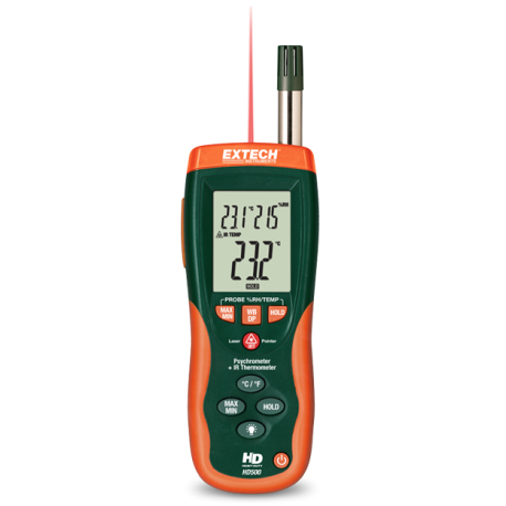 SDL800 - Vibration meter/recorder - EXTECH