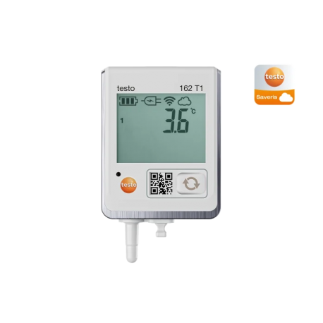 testo 162 T1 - Enregistreur de données en ligne avec afficheur et capteur de température intégré