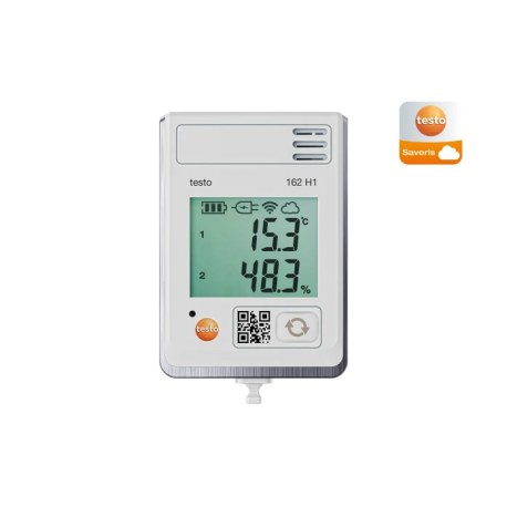 testo 162 H1 - Online data logger with display and integrated temperature and humidity sensor