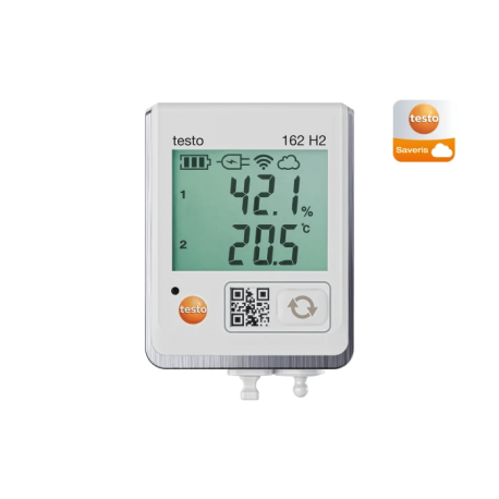 testo 162 H1 - Online data logger with display and integrated temperature and humidity sensor