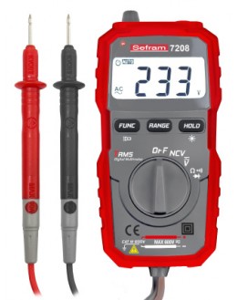 SEFRAM7208 - Multimètre de poche - Sefram