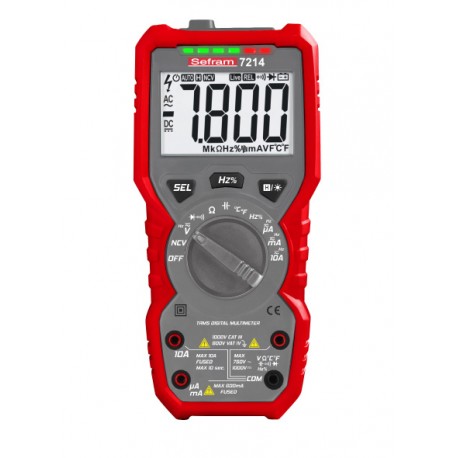 SEFRAM7214 - Multimètre industriel TRMS AC - Sefram