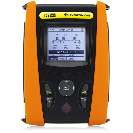 PVCHECKs-PRO - Multifunction photovoltaic tester 1500V / 40A - HT ITALIA