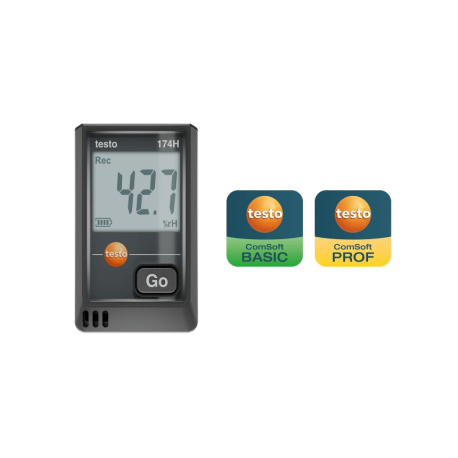 Testo 174 H - Mini-enregistreur de données de température et d'humidité